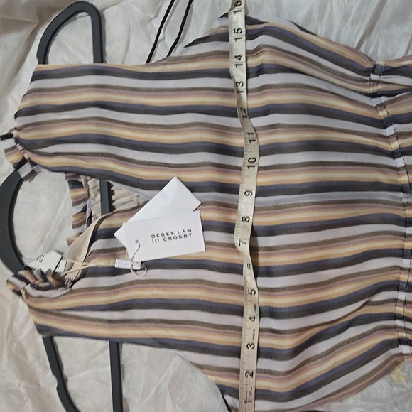 Derek 10 Lam Crosby Sleeveless Silk Dress Size 0 - Picture 14 of 15